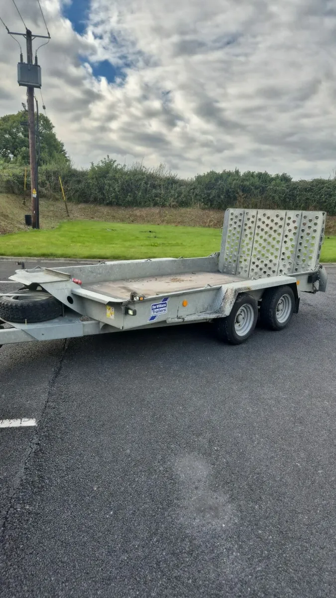 Ifor Williams 10x5'6 plant trailer - Image 4