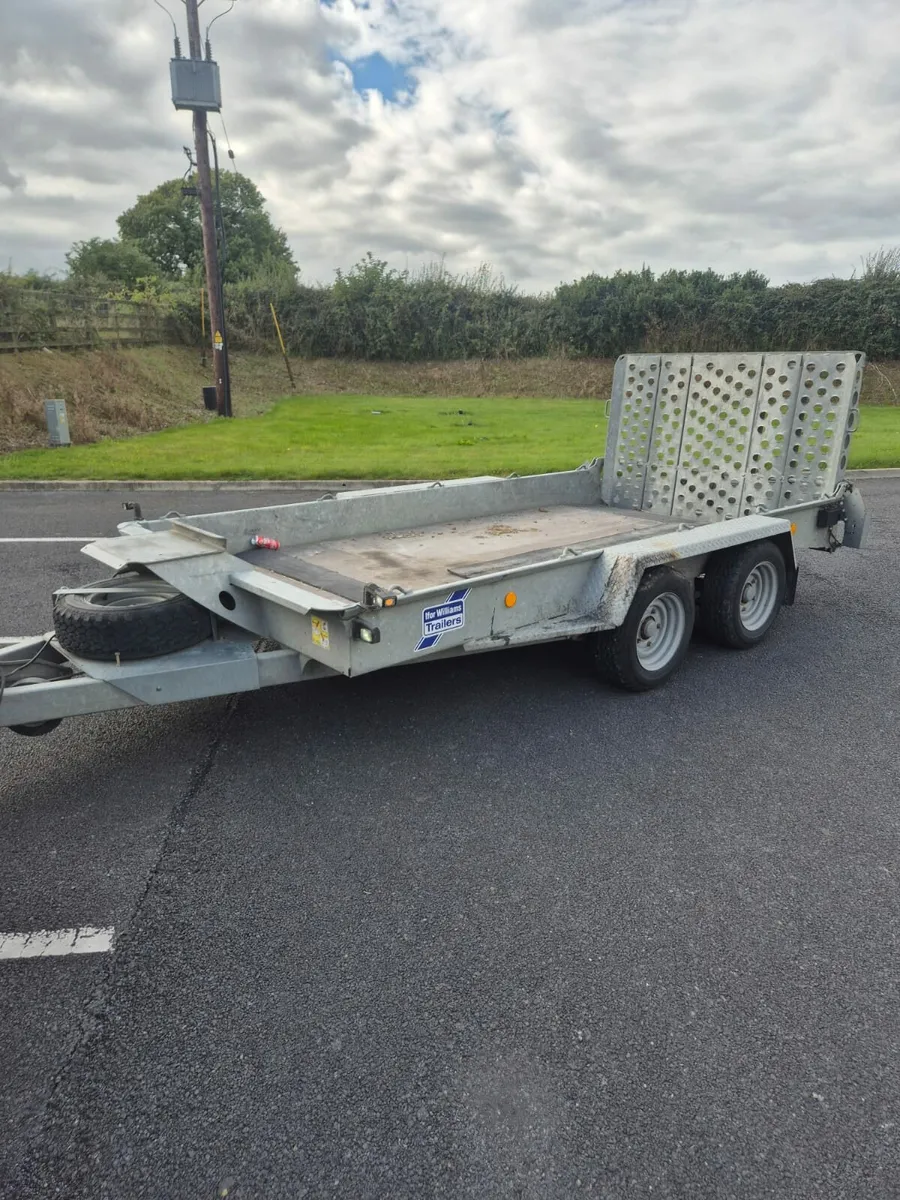 Ifor Williams 10x5'6 plant trailer - Image 1