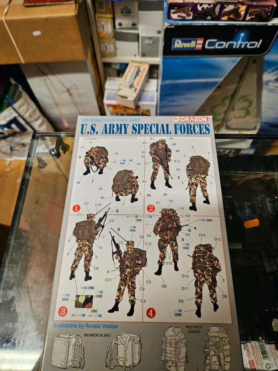 Airfix Dragon US Army Special Forces - Image 3