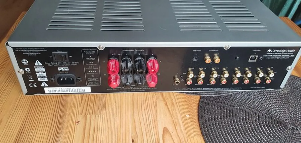 Cambrige Audio Azur 651A- Integrated Stereo Amplifier- Excellent Condition - Image 4