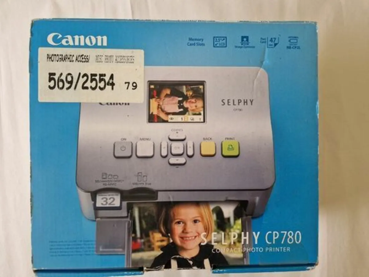 Canon SELPHY CP780 Compact Photo Printer - Image 2