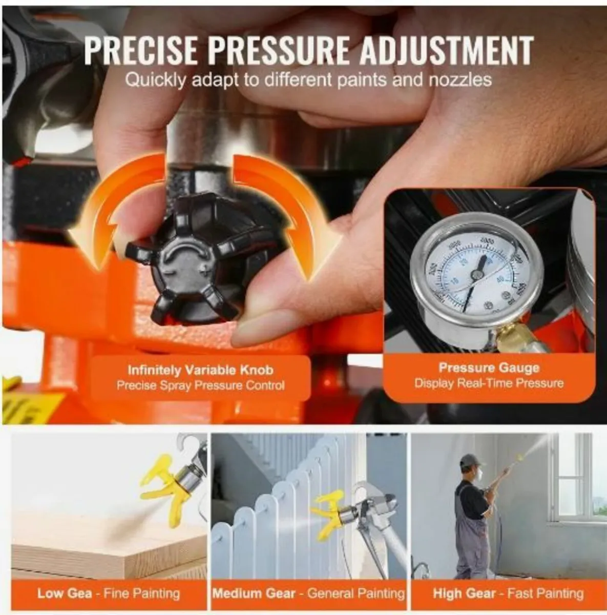 Diaphragm Airless Paint Sprayer - Image 4