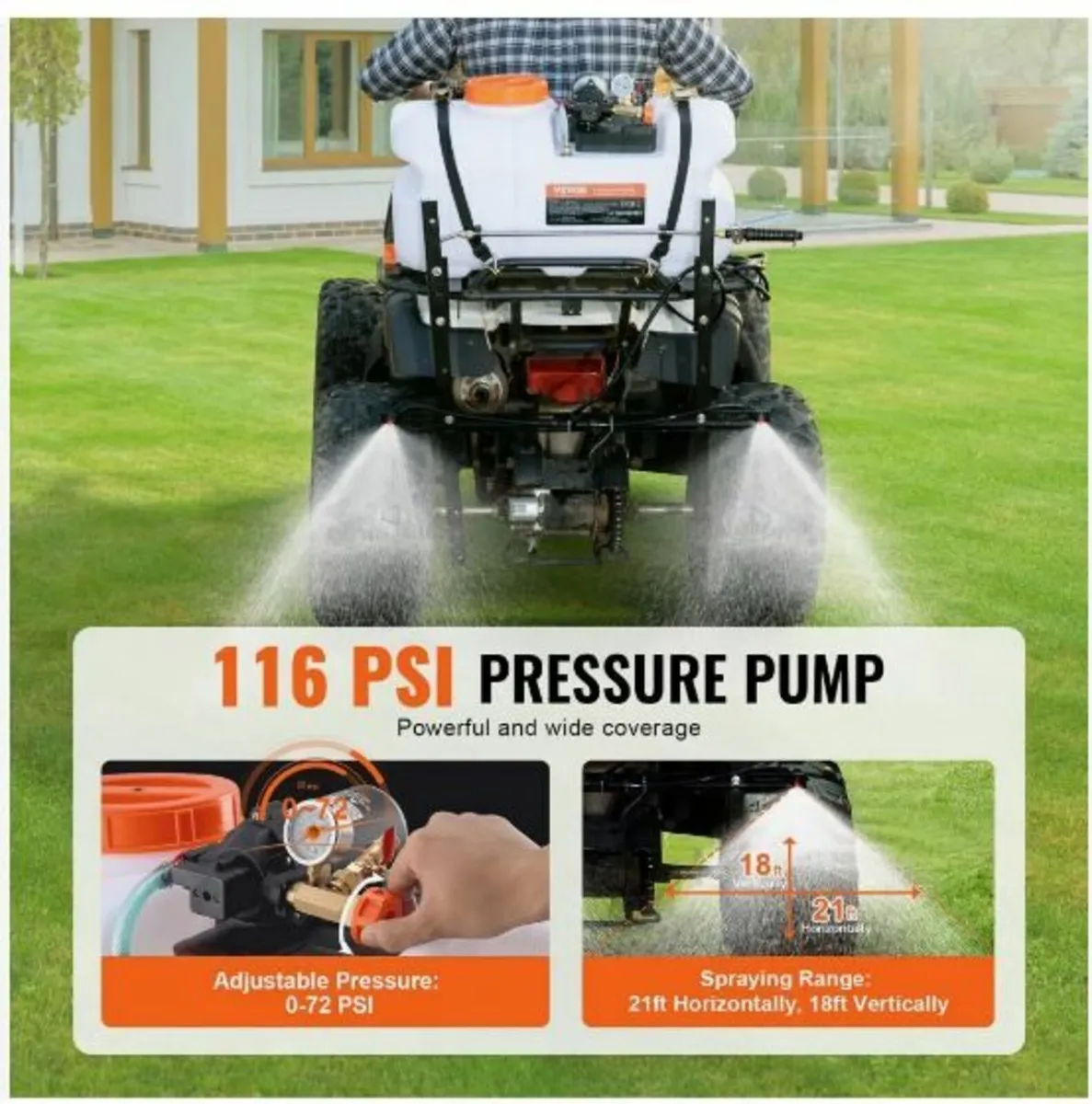 ATV Spot Sprayer, 15.9 Gal/60 L - Image 3