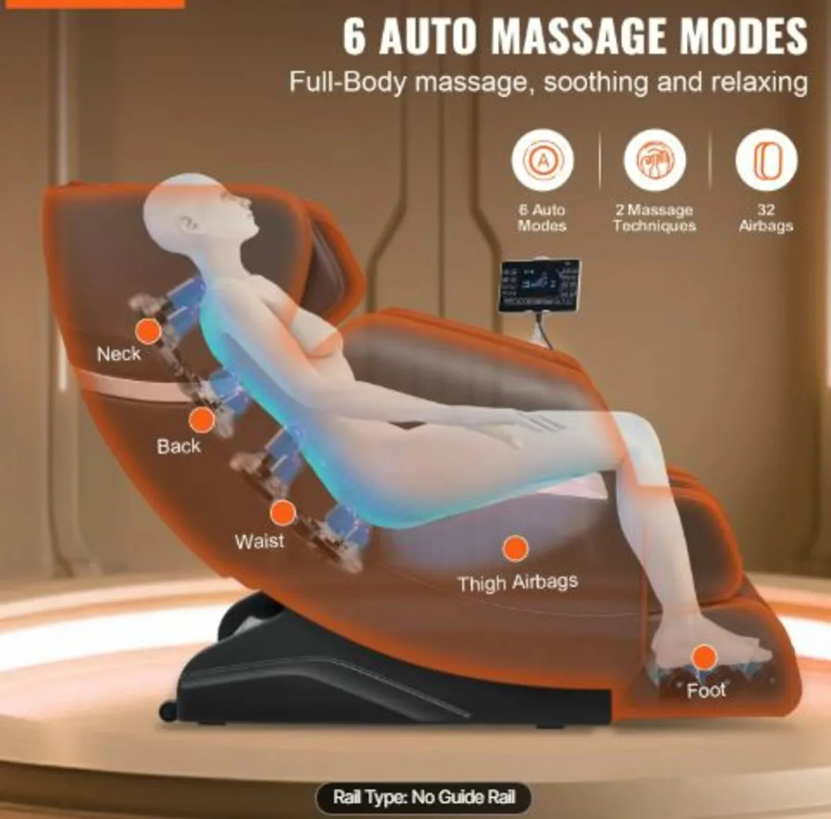 Massage Chair - Full Body Zero Gravity Chair - Image 2