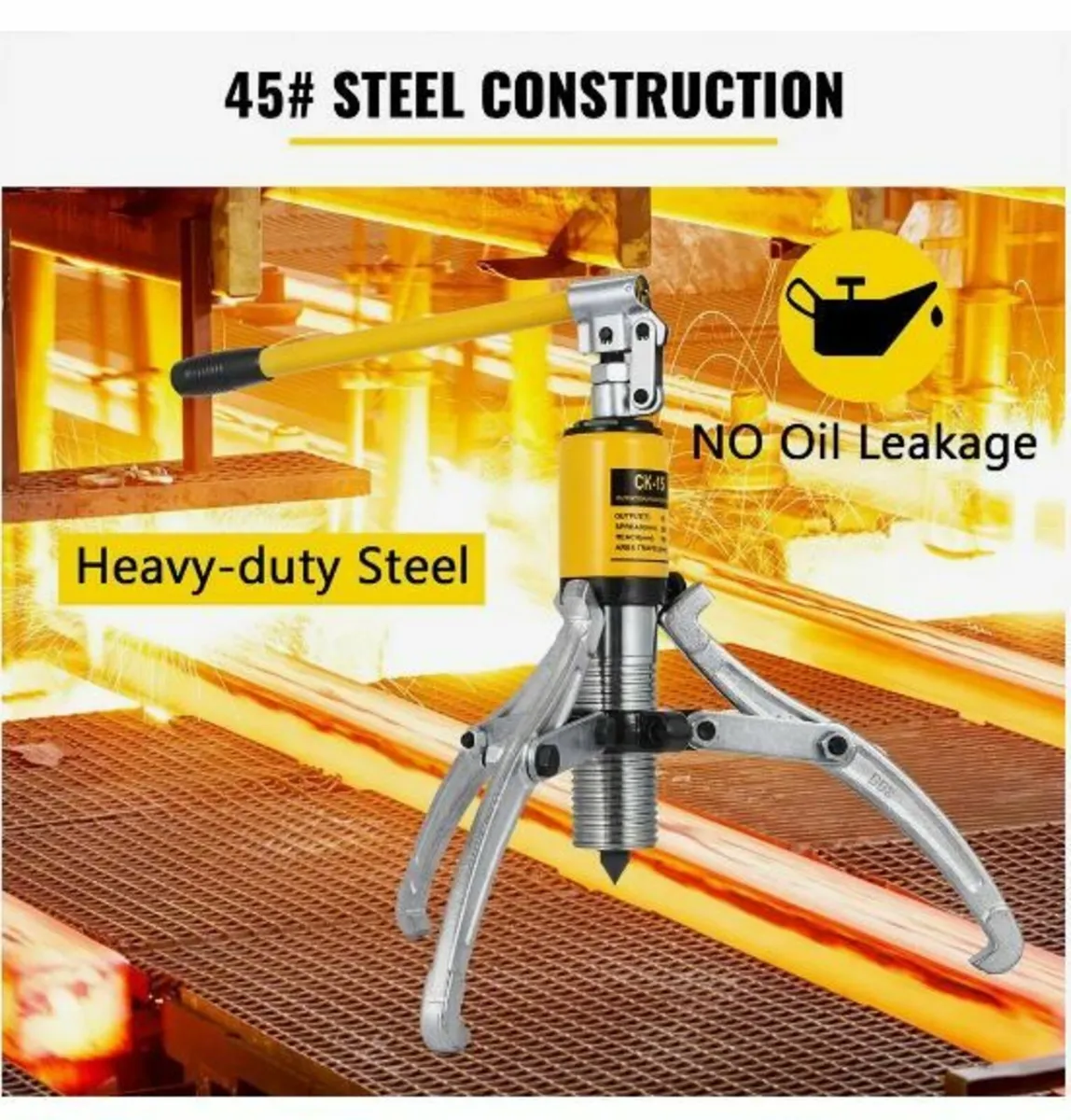 15 Ton Hydraulic Gear Puller - Image 3