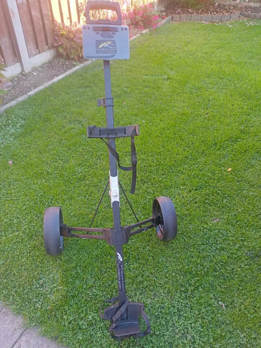 Powakaddy golf trolley. - Image 3
