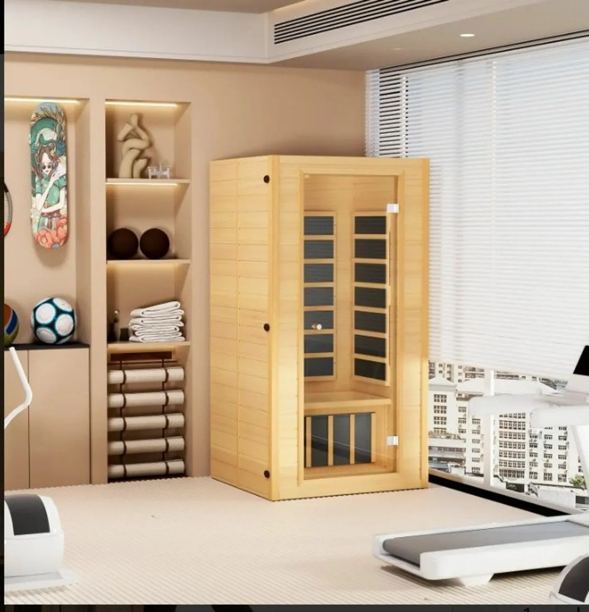 Sauna Wooden 1-2 people - Image 4