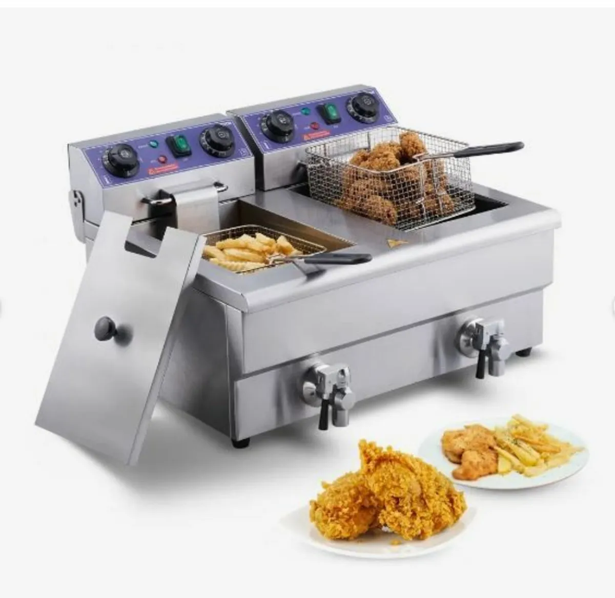 Commercial Electric Deep Fryer - Image 1