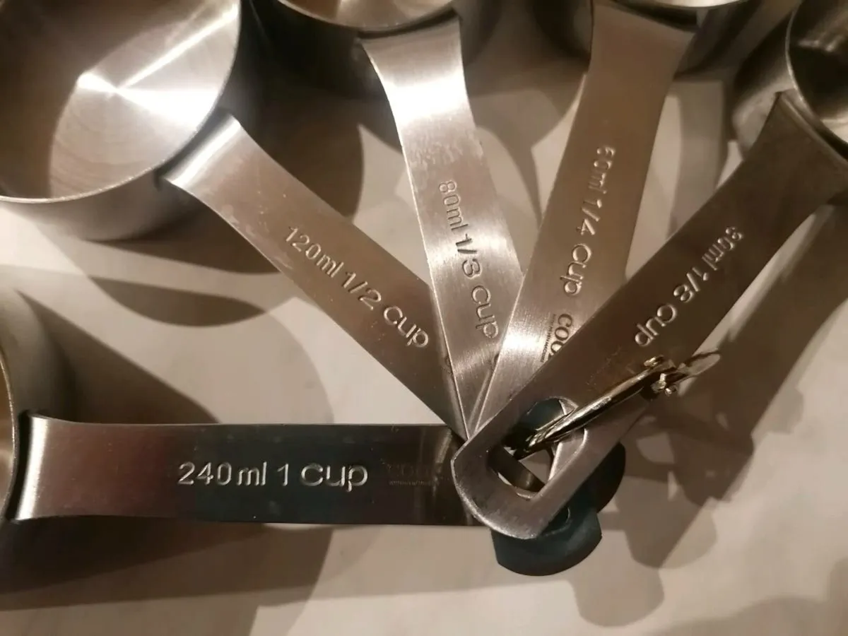 Stainless Steel Measuring Cups - Image 2