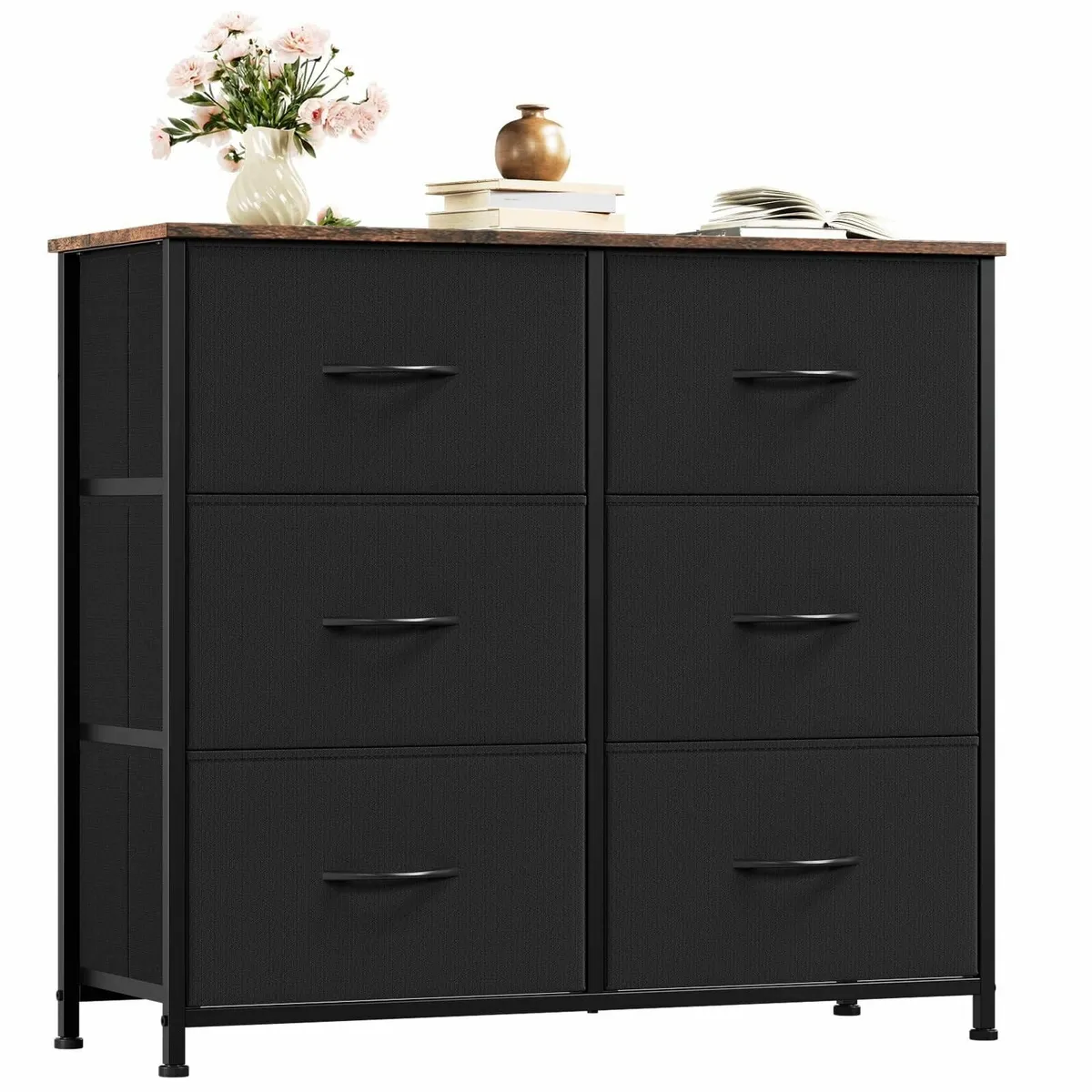 Chest of Drawers for Bedroom 6 Wide Storage Organi - Image 1