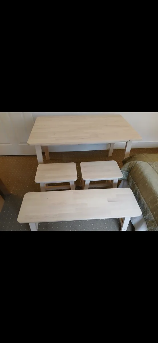 Table and Stools