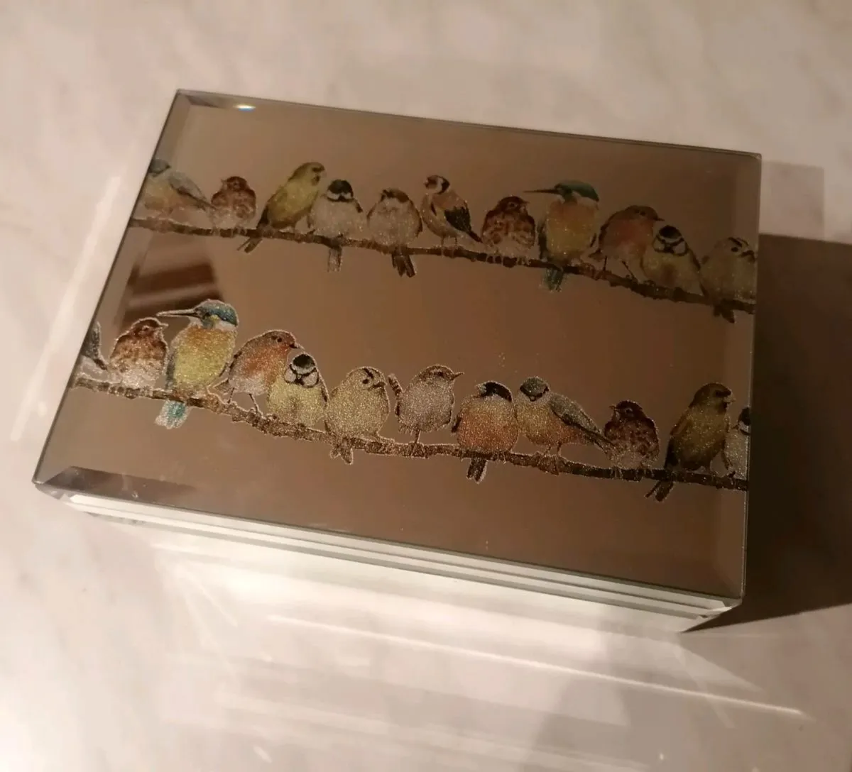 Laura Ashley Mirrored Jewellery Box - Image 2