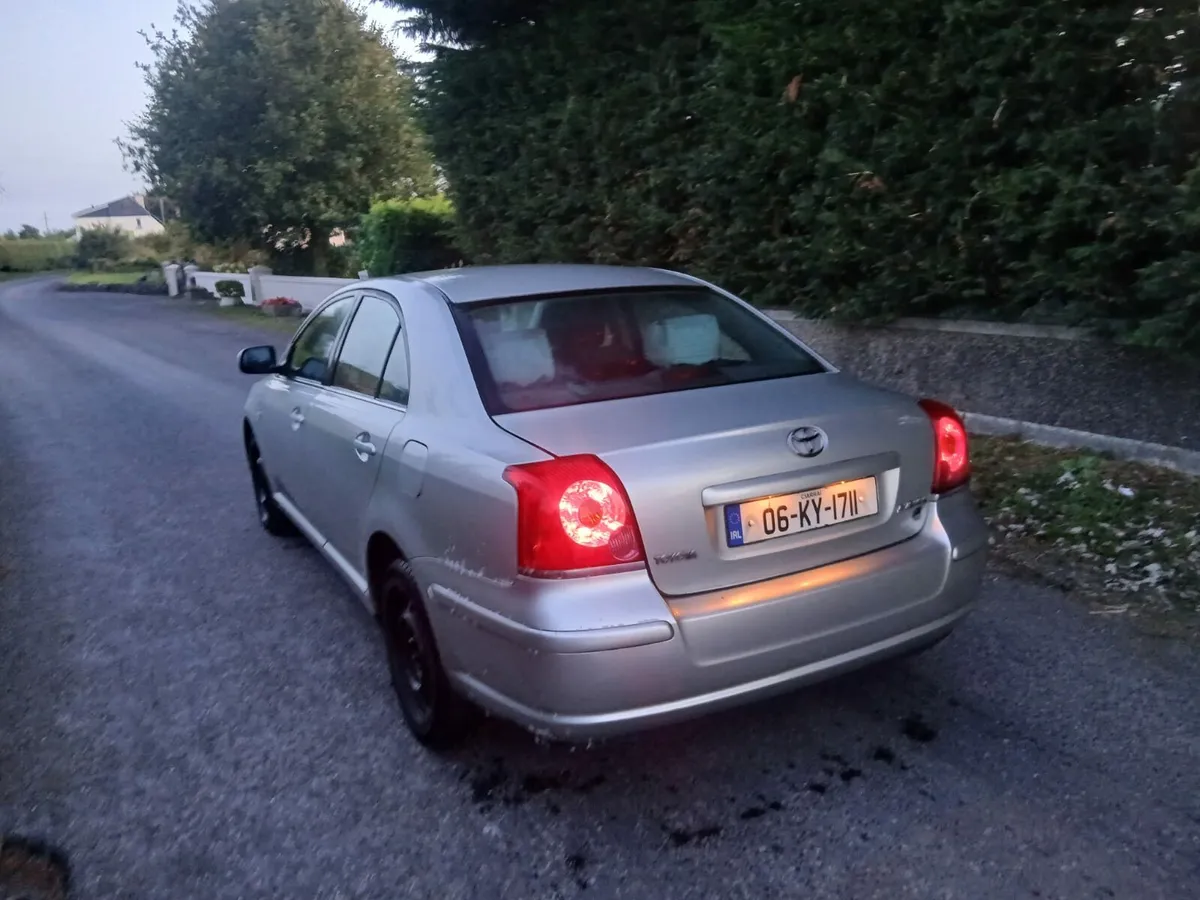2006 Toyota avensis nct/tax - Image 3