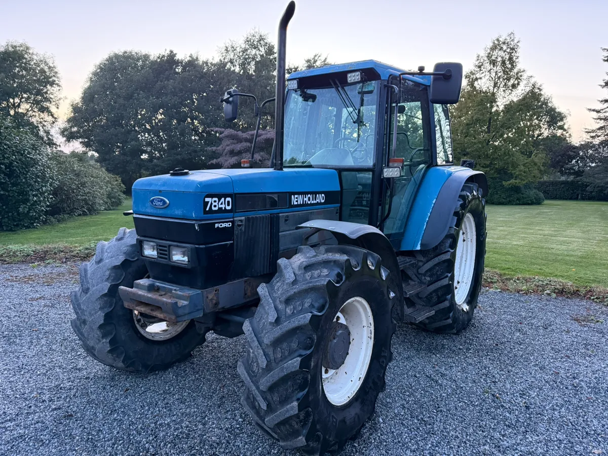 1998 New Holland 7840 SLE Turbo €20950 No Vat - Image 3