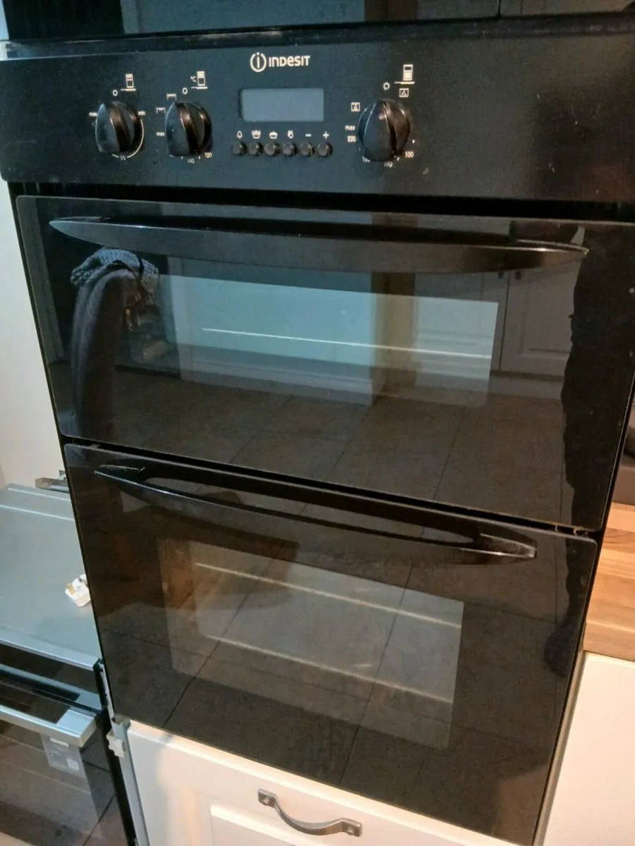 Double electric oven
