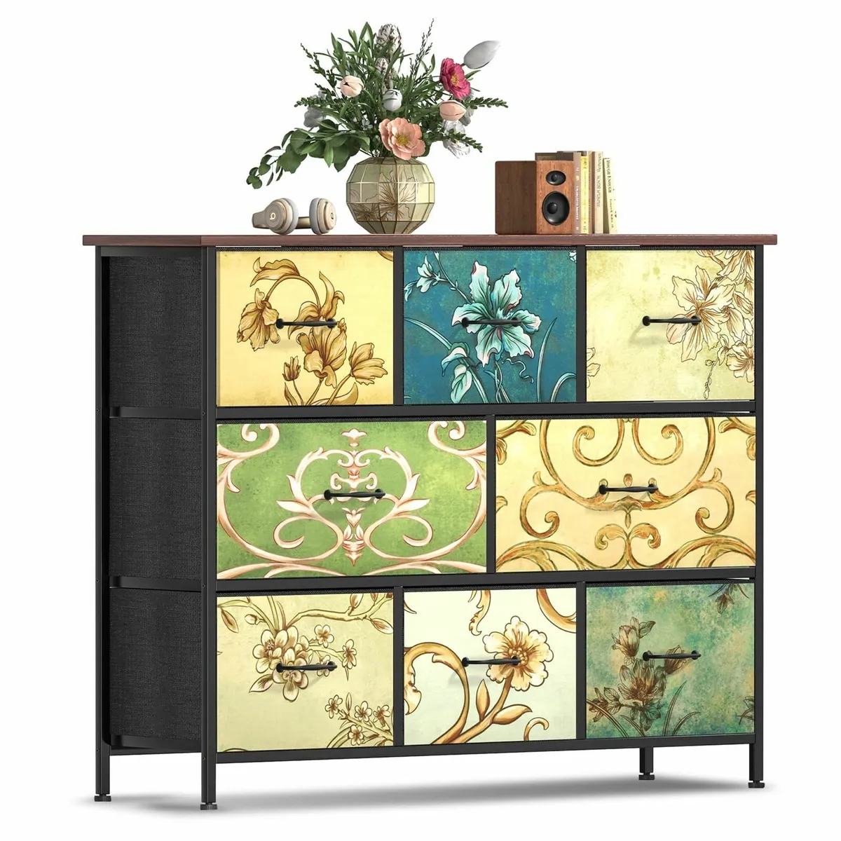 Chest of Drawers Bedroom Furniture 8 - Fabric Dres - Image 1