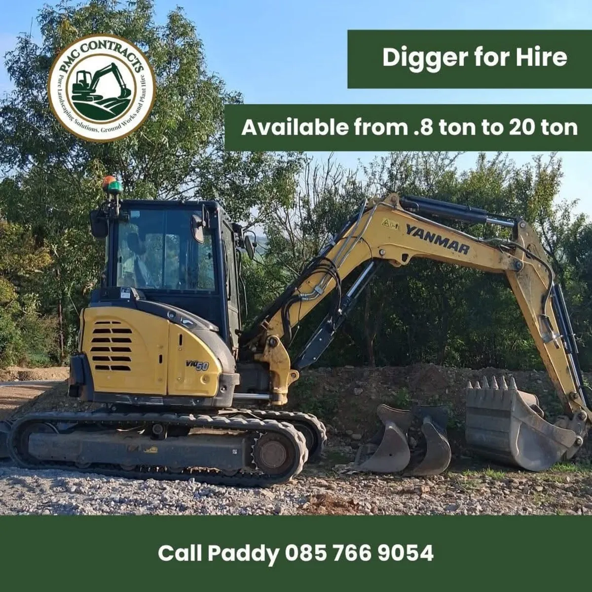 Groundworks | Digger for Hire | Construction - Image 1