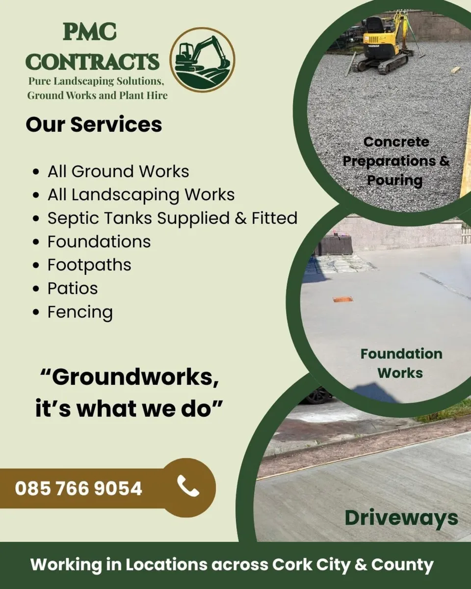 Groundworks | Digger for Hire | Construction - Image 2