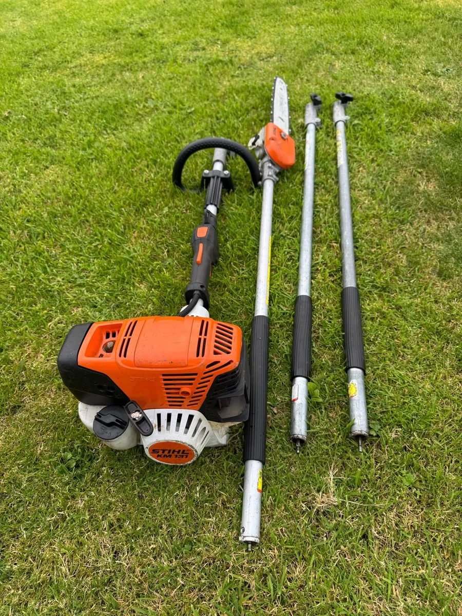 Sthil polesaw with meter extensions - Image 1