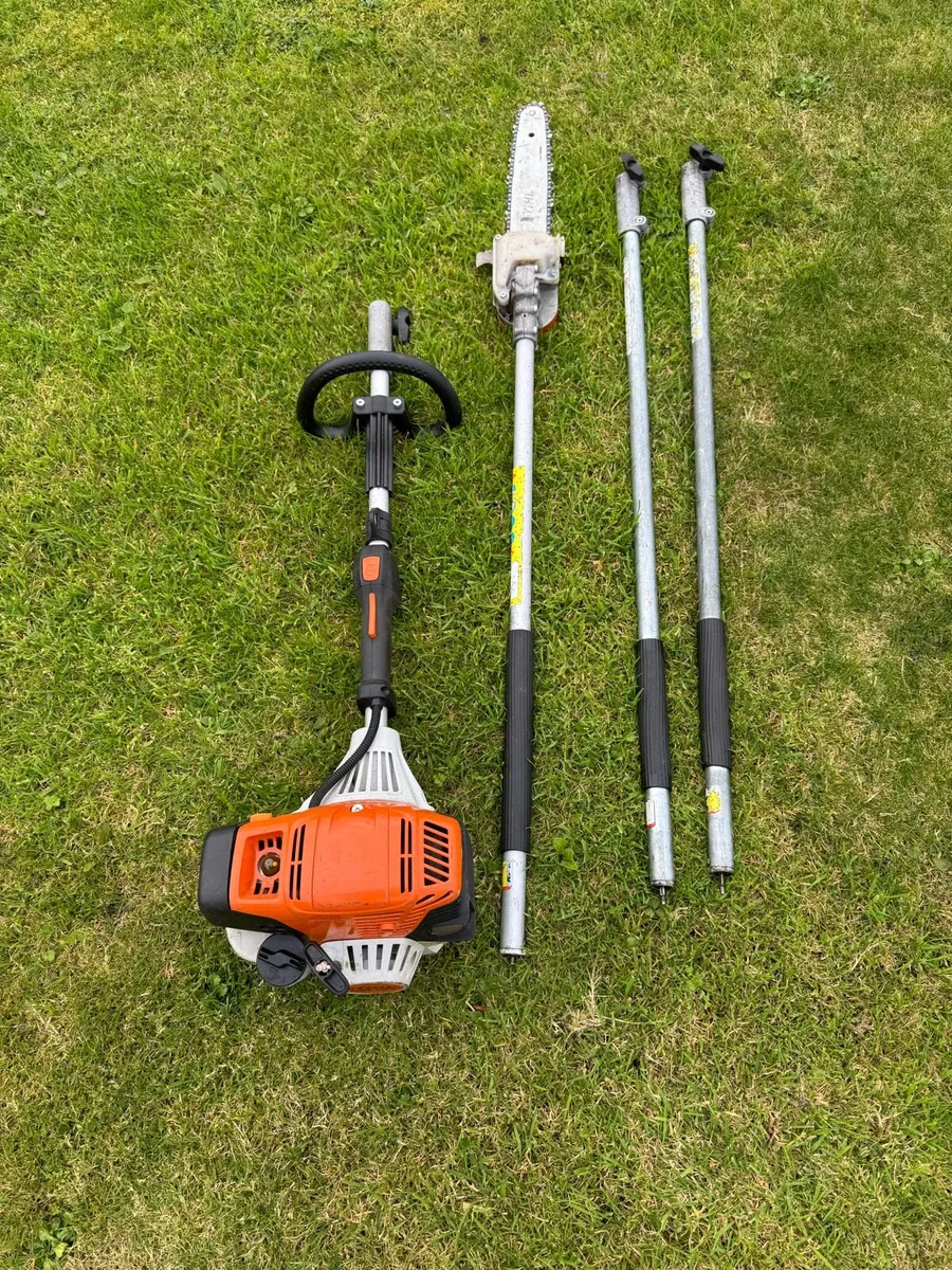 Sthil polesaw with meter extensions - Image 2