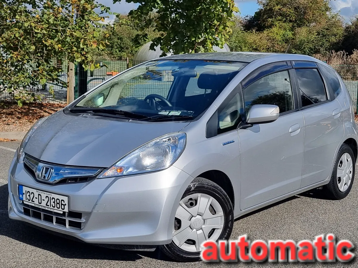Honda Fit 2013 hybrid.  Automatic nct&tax €5999 - Image 1