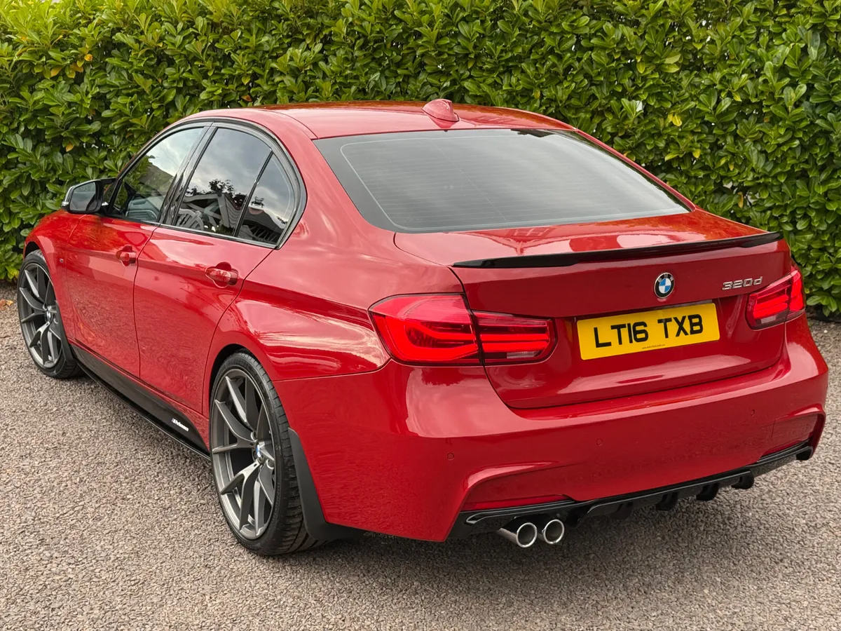 2016 BMW 320D Auto M-Sport **Red leather** - Image 2