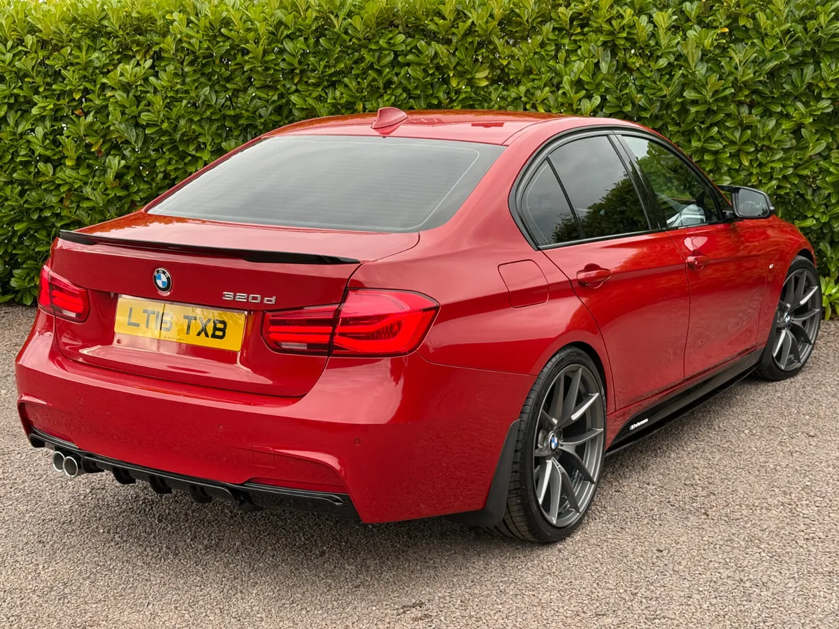 2016 BMW 320D Auto M-Sport **Red leather** - Image 4