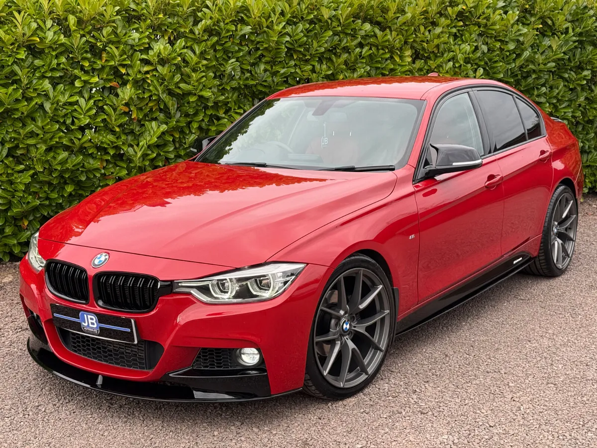 2016 BMW 320D Auto M-Sport **Red leather** - Image 1