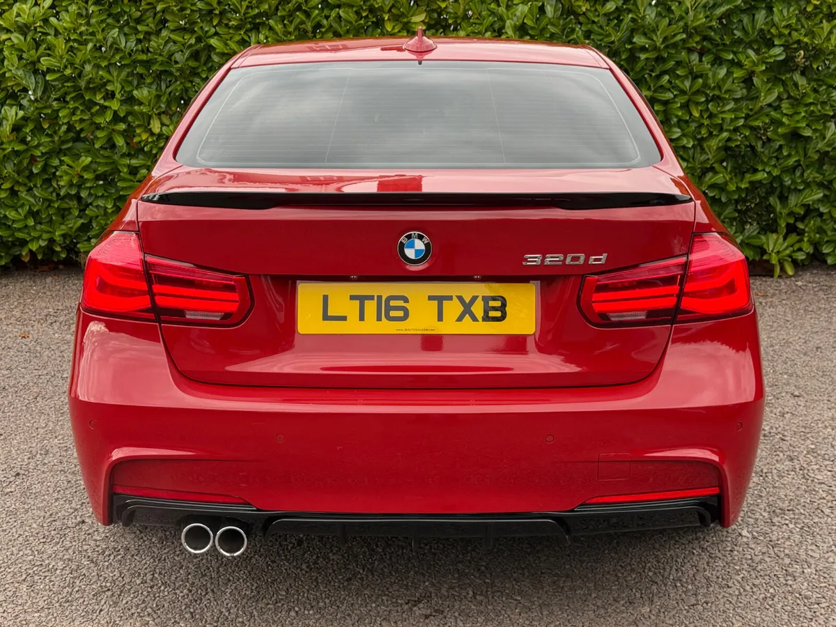 2016 BMW 320D Auto M-Sport **Red leather** - Image 3