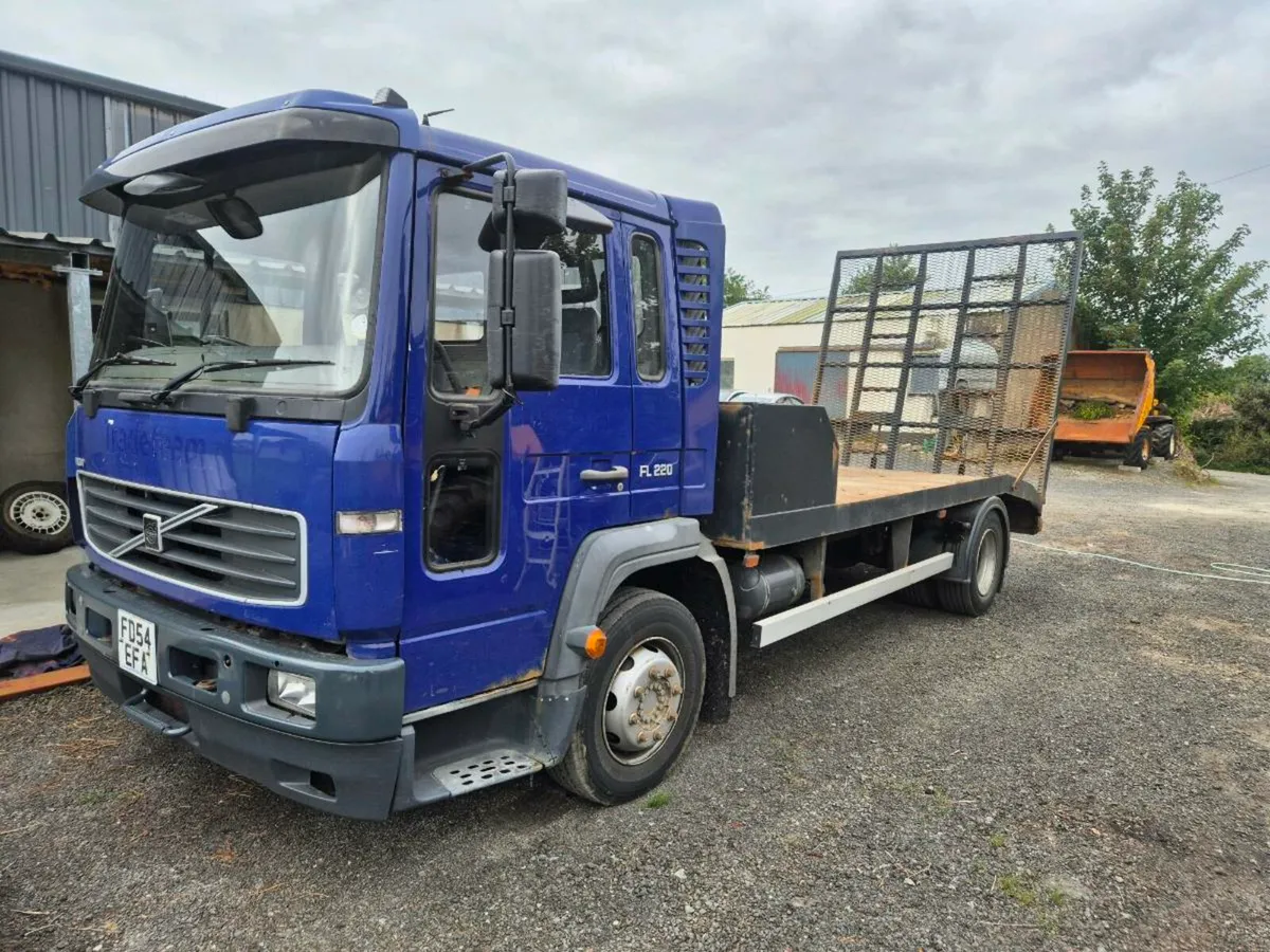Volvo fl6 fl220 plant lorry - Image 1