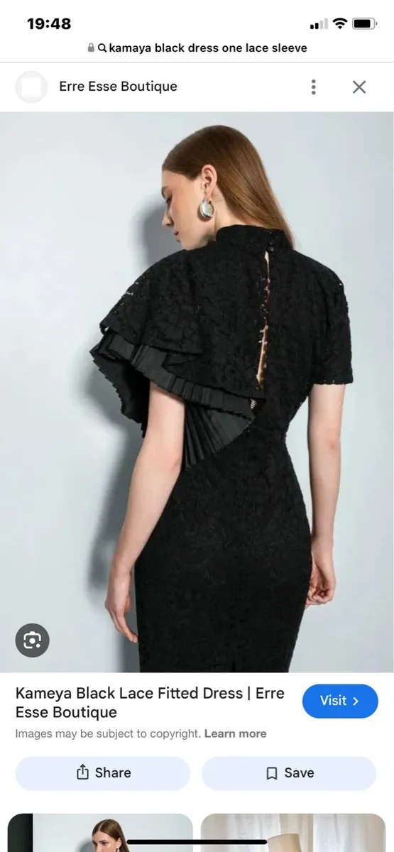 Black lace dress - Image 3