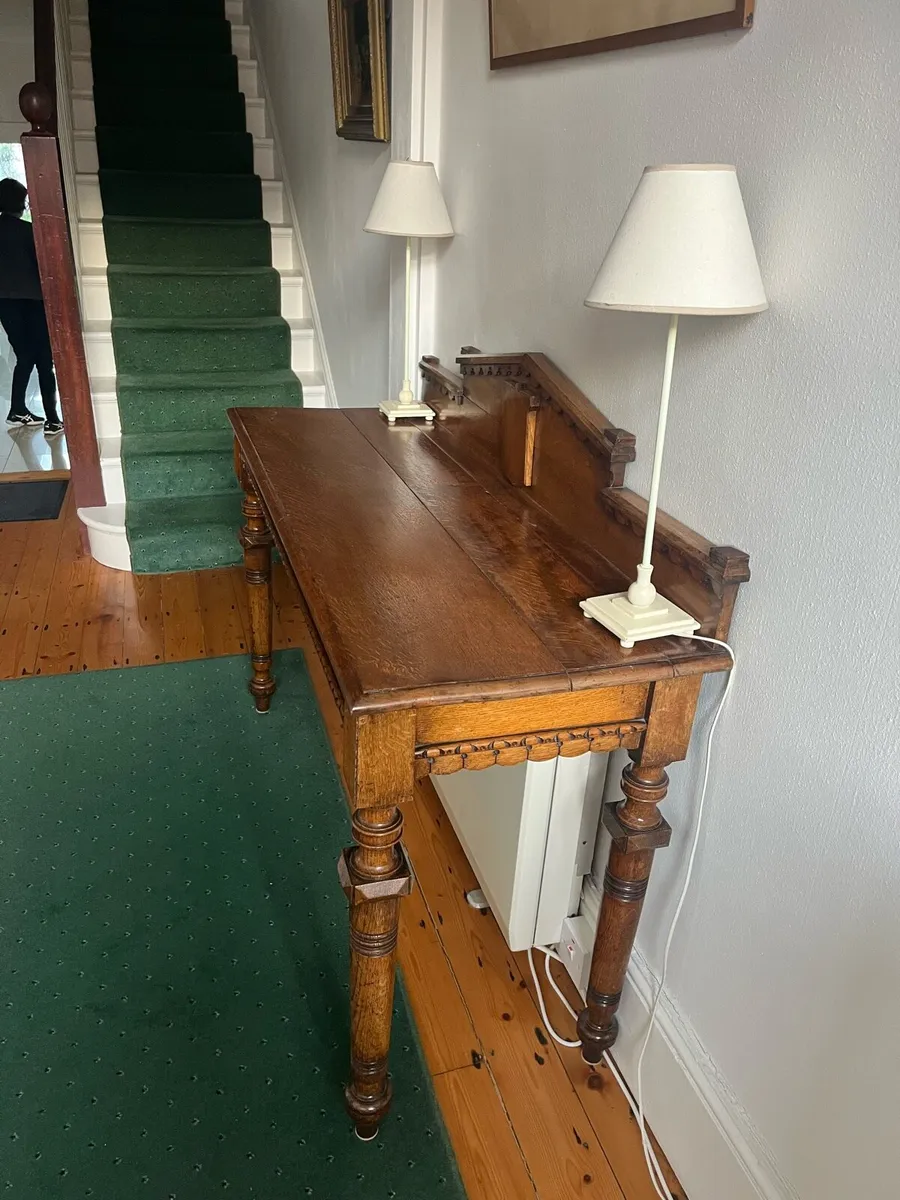 Antique Hall Table - Image 3