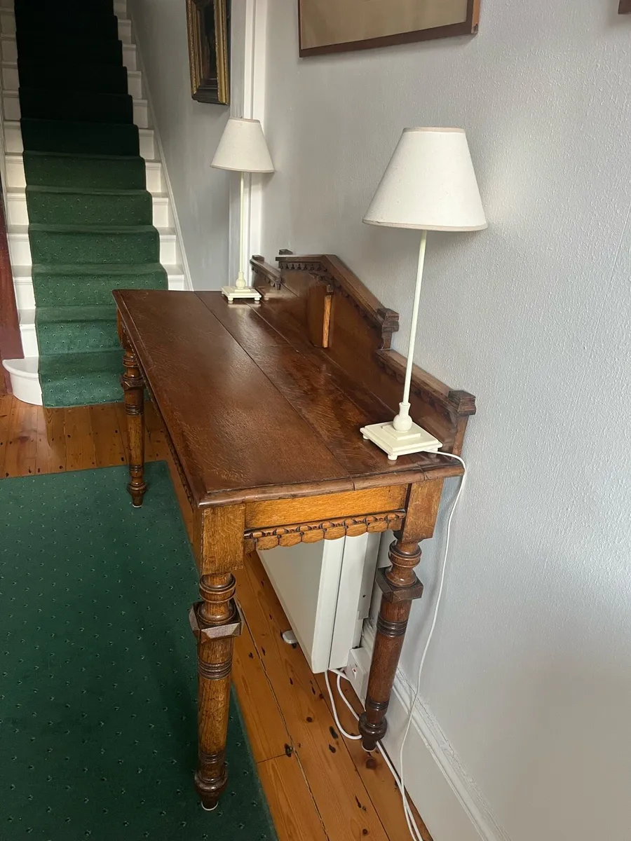 Antique Hall Table - Image 4