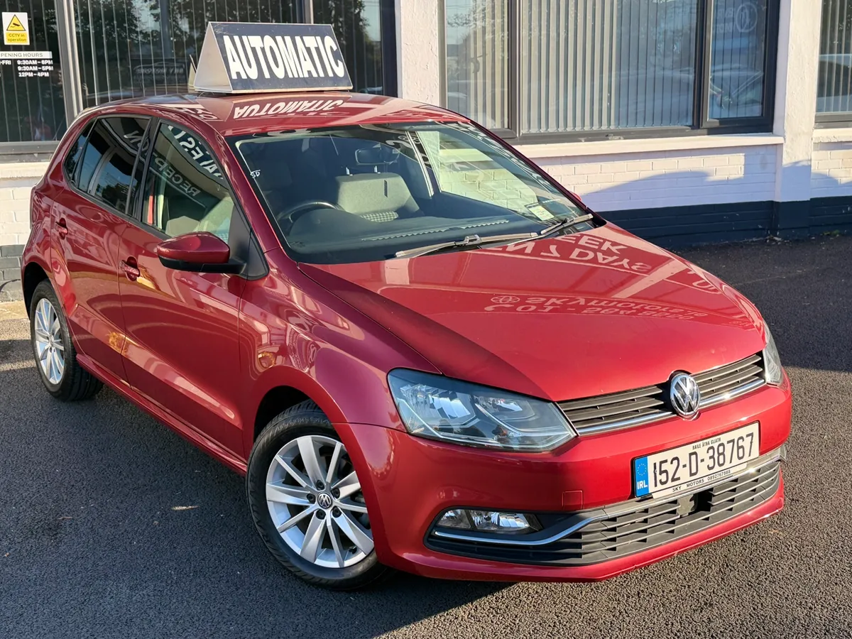 2015 VW Polo 1.2 Petrol Automatic, 39K Miles only - Image 1