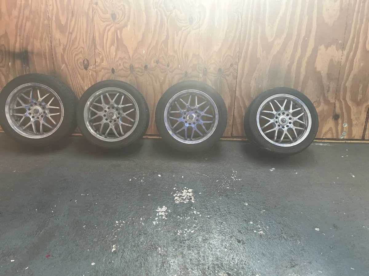 16” Crimson Racing Sparco wheels - Image 1