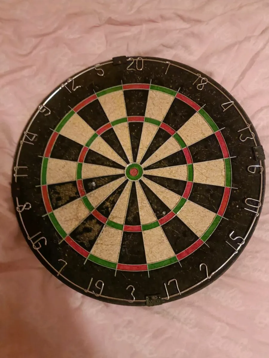 3 dart boards and on - Image 1