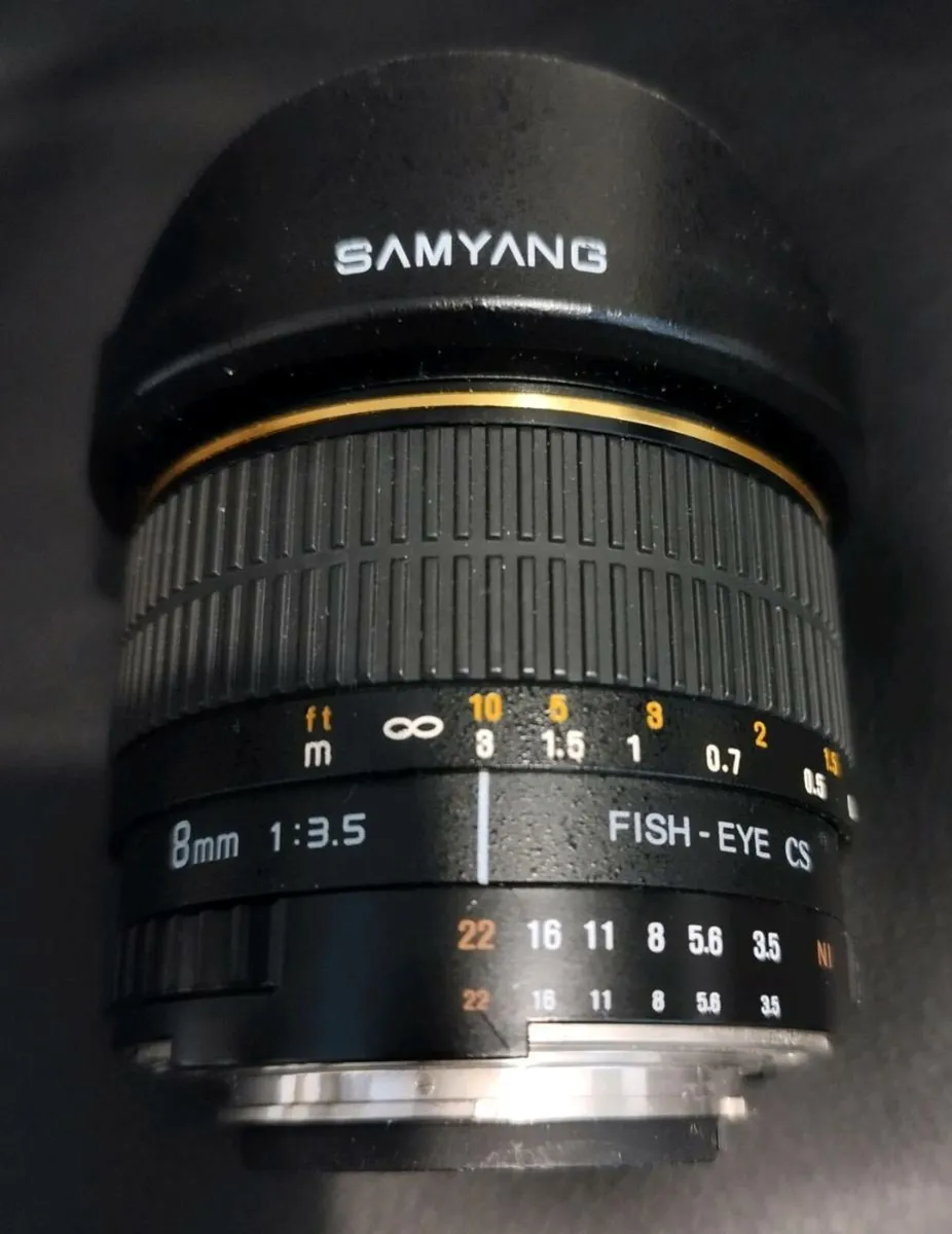 Nikon F 8mm fisheye - Image 1