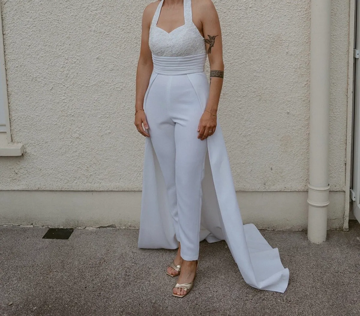 Wedding dress / jumpsuit - Image 1