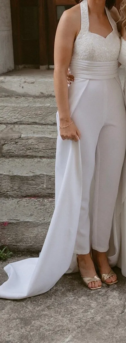 Wedding dress / jumpsuit - Image 2