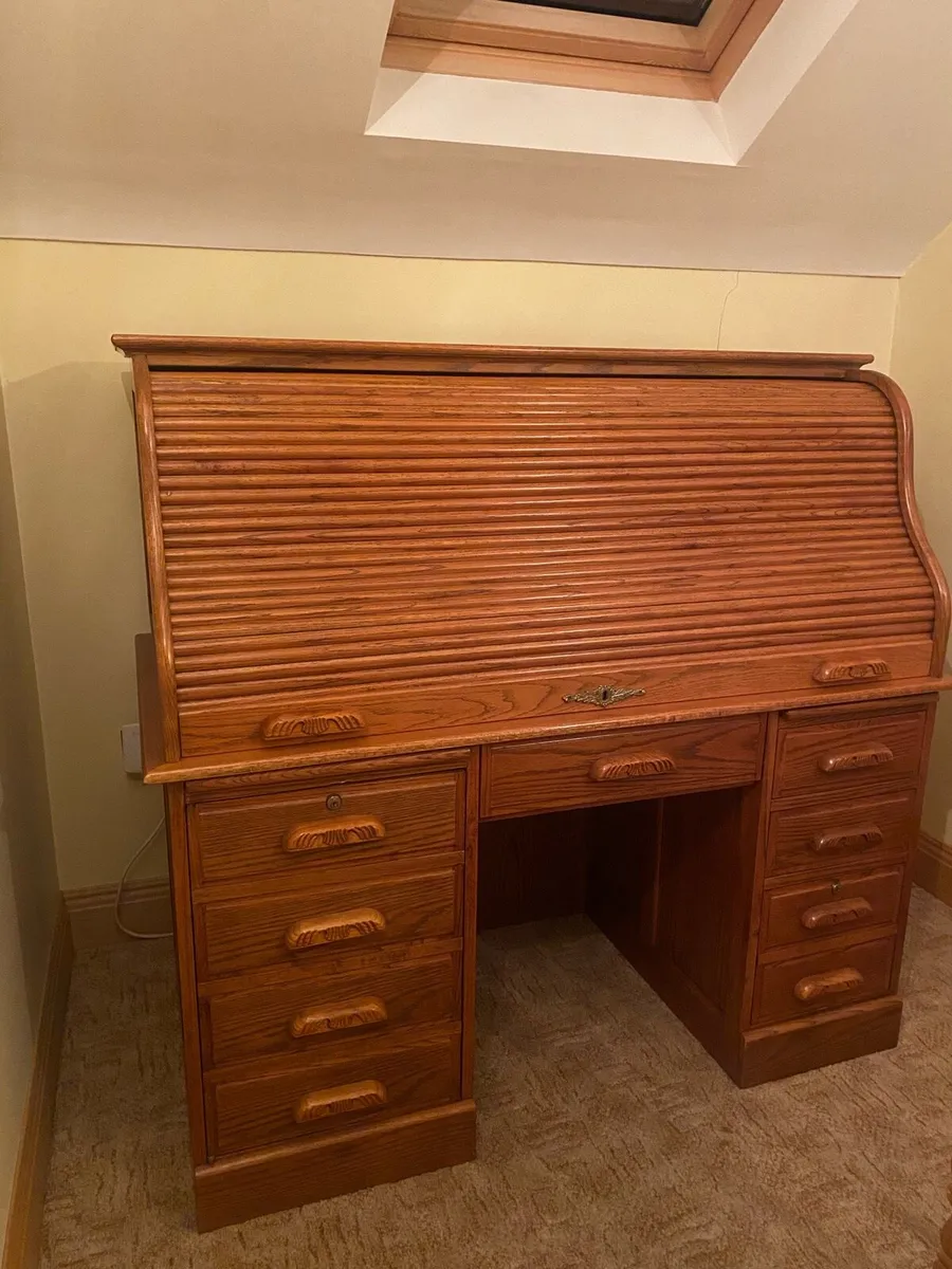 Computer desk/writing bereau - Image 1