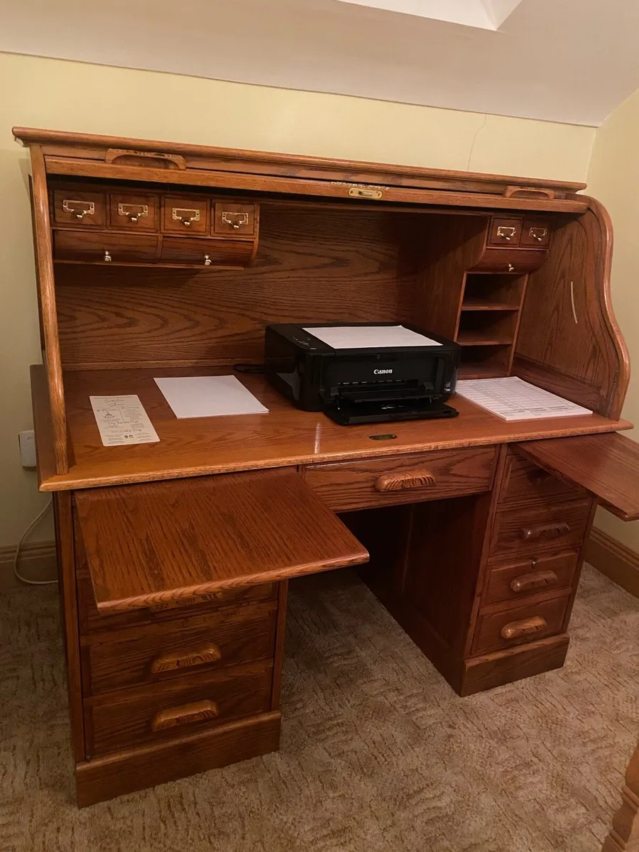 Computer desk/writing bereau - Image 2