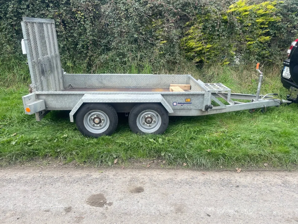 Indespension 8x4 plant trailer - Image 1