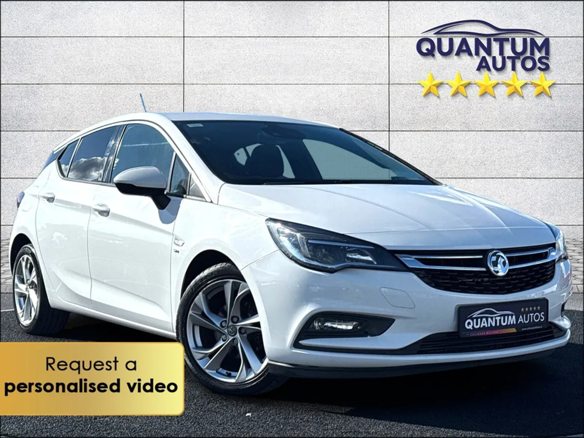 Vauxhall Astra 2017 TURBO 1.4 SRI €68 P/W WITH NO - Image 1