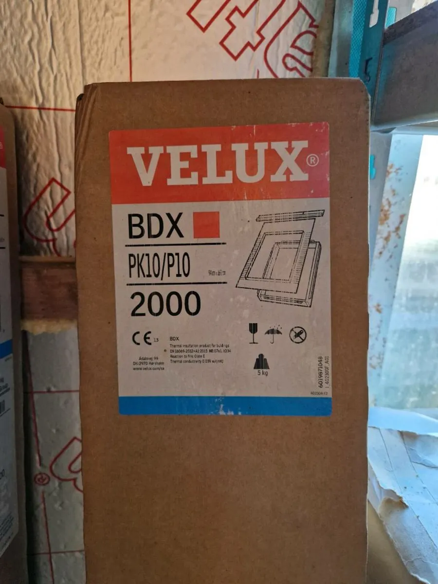 5 off Velux insulation collars BDX PK10/P10 2000 - Image 1