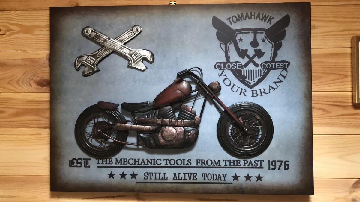 New 3D Metal Wall Art