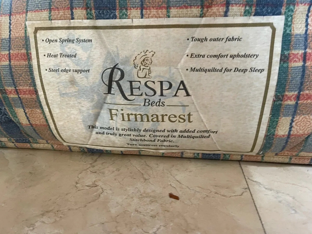 Spotless Respa 4 Foot 6” Standard Double Mattress - Image 2