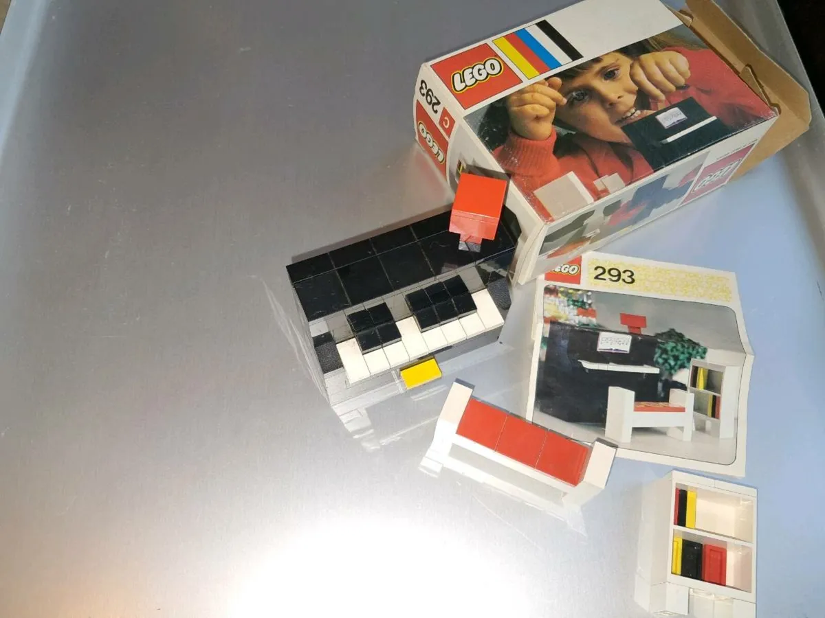 Lego Vintage 293: SUPER-RARE Piano Set - Image 3
