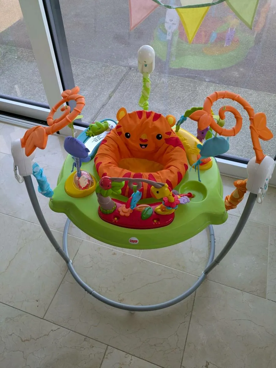 Fisher Price Roarin' Rainforest baby Jumperoo - Image 1