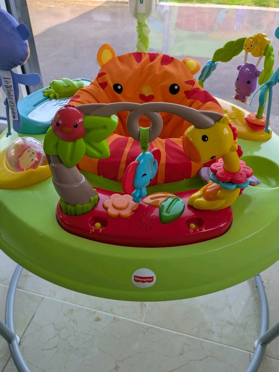 Fisher Price Roarin' Rainforest baby Jumperoo - Image 2