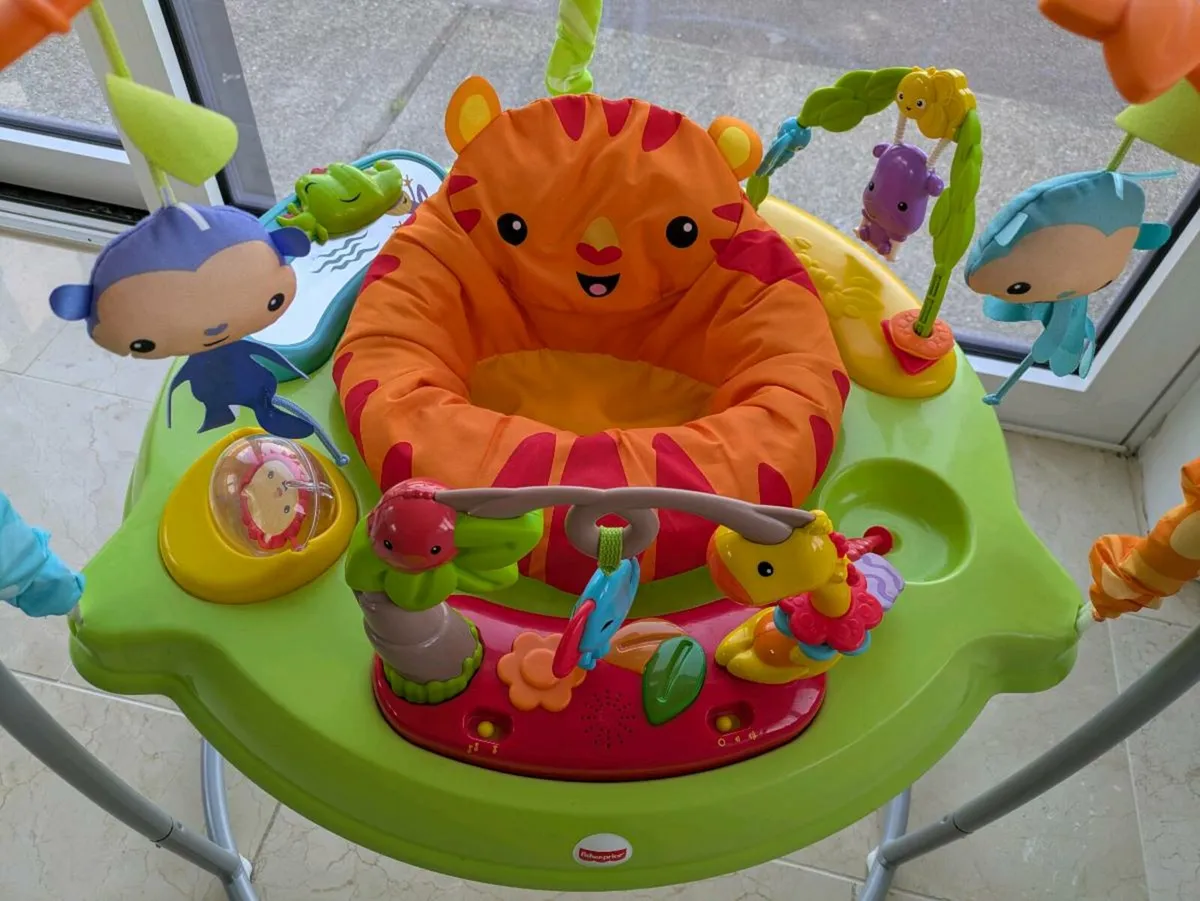 Fisher Price Roarin' Rainforest baby Jumperoo - Image 3